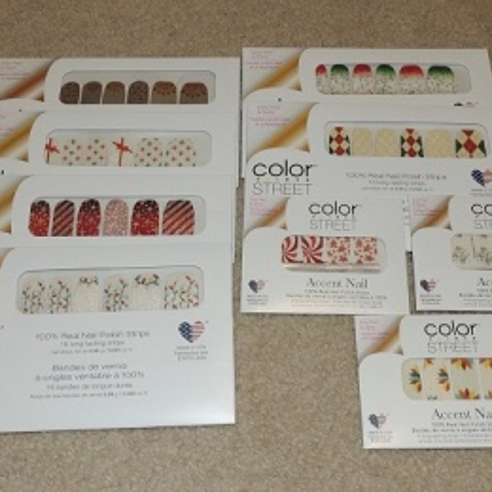 Color Street Holiday 6 sets